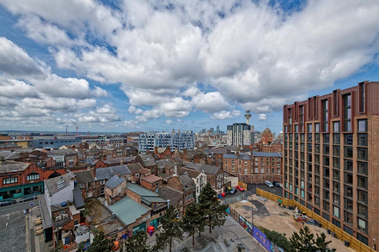 Sidemersey Livings- Convenient 1-Bedroom Flat With A View, Central Liverpool Exterior foto
